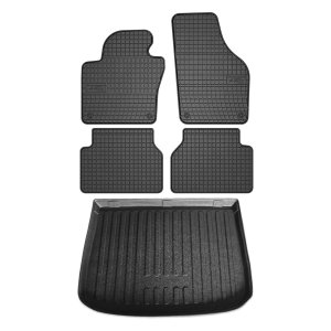 Volkswagen Tiguan Floor-Trunk Mats - Omac - El-Toro & YPS - Black - '07-'16